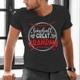 Baseball Great Grandma Of A Baseball Player Great Grandma Men's V-Neck T-Shirt Baseball Great Grandma Of A Baseball Player Great Grandma Men's V-Neck T-Shirt