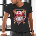 Baseball Heart Valentines Day Baseball Ice Cream Drip Boys Men's V-Neck T-Shirt Baseball Heart Valentines Day Baseball Ice Cream Drip Boys Men's V-Neck T-Shirt