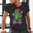 Baseball Ice Cream Drip Boys And Girls Batter Game Day Men's V-Neck T-Shirt Baseball Ice Cream Drip Boys And Girls Batter Game Day Men's V-Neck T-Shirt
