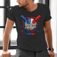 Baseball Life Style 101 Apparel Youth Drip Baseball Men's V-Neck T-Shirt Baseball Life Style 101 Apparel Youth Drip Baseball Men's V-Neck T-Shirt