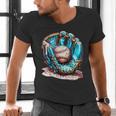 Baseball Lifestyle Apparel Youth Baseball Drip Ice Cream Men's V-Neck T-Shirt Baseball Lifestyle Apparel Youth Baseball Drip Ice Cream Men's V-Neck T-Shirt