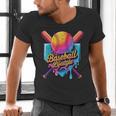 Baseball Lifestyle Drip Icecream Men's V-Neck T-Shirt