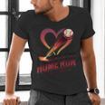 Baseball Valentine Love Is Our Home Run Apparel Men's V-Neck T-Shirt Baseball Valentine Love Is Our Home Run Apparel Men's V-Neck T-Shirt