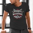 Baseball Withdrawal Is Real Men's V-Neck T-Shirt