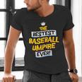 Best Baseball Umpire Job Occupation Men's V-Neck T-Shirt Best Baseball Umpire Job Occupation Men's V-Neck T-Shirt