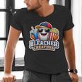 Bleacher Creature Baseball Fan Supporter Game Day Ball Men's V-Neck T-Shirt Bleacher Creature Baseball Fan Supporter Game Day Ball Men's V-Neck T-Shirt