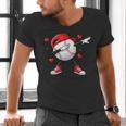 Boys Valentines Baseball Men's V-Neck T-Shirt