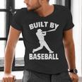 Built By Baseball Baseball For Men Women Boys Players Men's V-Neck T-Shirt Built By Baseball Baseball For Men Women Boys Players Men's V-Neck T-Shirt