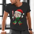 Christmas Baseball Drip For Boys Ice Cream Drip Baseball Men's V-Neck T-Shirt Christmas Baseball Drip For Boys Ice Cream Drip Baseball Men's V-Neck T-Shirt