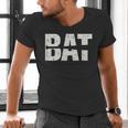 Cool Bat Dad Baseball Tee Women Kids Men's V-Neck T-Shirt