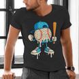 Cool Drip Baseball Shirt Youth Baseball Drip Men's V-Neck T-Shirt Cool Drip Baseball Shirt Youth Baseball Drip Men's V-Neck T-Shirt
