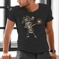Dabbing Pirate Skeleton Baseball Dab Costume Boys Kids Men Men's V-Neck T-Shirt Dabbing Pirate Skeleton Baseball Dab Costume Boys Kids Men Men's V-Neck T-Shirt