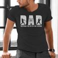 Dad Baseball The Man The Myth The Legend Daddy Father's Day Men's V-Neck T-Shirt