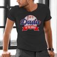 Dada Rookie Of Year 1st Birthday Baseball Theme Matching Men's V-Neck T-Shirt Dada Rookie Of Year 1st Birthday Baseball Theme Matching Men's V-Neck T-Shirt