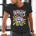 Drip Baseball Boy Youth Kid Ice Cream Dripping Baseball Bruh Men's V-Neck T-Shirt Drip Baseball Boy Youth Kid Ice Cream Dripping Baseball Bruh Men's V-Neck T-Shirt