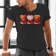 Drip Valentines Day Basketball Baseball Football Boy Men Kid Men's V-Neck T-Shirt Drip Valentines Day Basketball Baseball Football Boy Men Kid Men's V-Neck T-Shirt