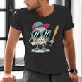 Dripping Baseball Baseball Lover Player Baseballer Men's V-Neck T-Shirt Dripping Baseball Baseball Lover Player Baseballer Men's V-Neck T-Shirt
