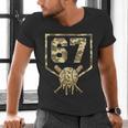 Dripping Camo 67 Baseball Ice Cream Drip 6-7 Six Seven Boy Men's V-Neck T-Shirt