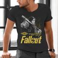 Fallout TV Series Lucy Do Unto Others Baseball Bat Gamer Men's V-Neck T-Shirt Fallout TV Series Lucy Do Unto Others Baseball Bat Gamer Men's V-Neck T-Shirt