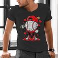 Game Day Baseball Drip Valentine Hearts Sport Lover Men's V-Neck T-Shirt Game Day Baseball Drip Valentine Hearts Sport Lover Men's V-Neck T-Shirt