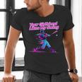 Your Girlfriend Likes My Swing Baseball Quote Boys Men Men's V-Neck T-Shirt Your Girlfriend Likes My Swing Baseball Quote Boys Men Men's V-Neck T-Shirt