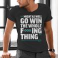 Might As Well Go Win The Whole Thing Baseball Apparel Men's V-Neck T-Shirt Might As Well Go Win The Whole Thing Baseball Apparel Men's V-Neck T-Shirt