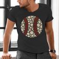 Happy Dot Day Baseball Colorful Polka Dots Boy And Youth Men's V-Neck T-Shirt Happy Dot Day Baseball Colorful Polka Dots Boy And Youth Men's V-Neck T-Shirt