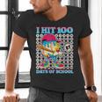 I Hit 100 Days Of School 67 Drip Baseball Boys Kids Men's V-Neck T-Shirt I Hit 100 Days Of School 67 Drip Baseball Boys Kids Men's V-Neck T-Shirt
