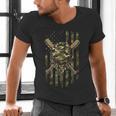 Ice Cream Baseball Drip For Boys Camo USA Flag Camouflage Men's V-Neck T-Shirt Ice Cream Baseball Drip For Boys Camo USA Flag Camouflage Men's V-Neck T-Shirt