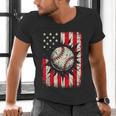 Ice Cream Baseball Drip Respect The Drip Youth Boy Baseball Men's V-Neck T-Shirt Ice Cream Baseball Drip Respect The Drip Youth Boy Baseball Men's V-Neck T-Shirt