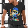 Ice Cream Baseball Drip Spots Sprinkle For Boys Youth Kids Men's V-Neck T-Shirt Ice Cream Baseball Drip Spots Sprinkle For Boys Youth Kids Men's V-Neck T-Shirt