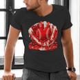 Ice Cream Drip Heart Valentines Day Baseball Boys Youth Kids Men's V-Neck T-Shirt Ice Cream Drip Heart Valentines Day Baseball Boys Youth Kids Men's V-Neck T-Shirt