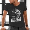 I'Ll Be Waiting For You At Home Baseball Men's V-Neck T-Shirt I'Ll Be Waiting For You At Home Baseball Men's V-Neck T-Shirt