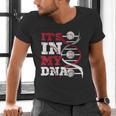 ITS In My DNA Baseball Sport Player Saying Baseball Fan Men's V-Neck T-Shirt ITS In My DNA Baseball Sport Player Saying Baseball Fan Men's V-Neck T-Shirt