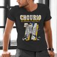 Jackson Chourio Milwaukee MLB Baseball Player MLBJCH201M Men's V-Neck T-Shirt Jackson Chourio Milwaukee MLB Baseball Player MLBJCH201M Men's V-Neck T-Shirt