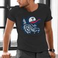 Jarrell Storm Chasers Baseball Big Logo Men's V-Neck T-Shirt Jarrell Storm Chasers Baseball Big Logo Men's V-Neck T-Shirt