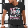 Kids 100 Days Of School Boys 100th Day Baseball Drip Toddler Men's V-Neck T-Shirt Kids 100 Days Of School Boys 100th Day Baseball Drip Toddler Men's V-Neck T-Shirt