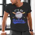 Kids 8th Baseball Birthday Party Boys Sport Fan 8 Years Old Men's V-Neck T-Shirt Kids 8th Baseball Birthday Party Boys Sport Fan 8 Years Old Men's V-Neck T-Shirt