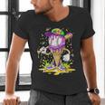 Kids Baseball Drip Ice Cream Apparel Kids Boys Mardi Gras Men's V-Neck T-Shirt Kids Baseball Drip Ice Cream Apparel Kids Boys Mardi Gras Men's V-Neck T-Shirt