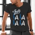 LA Baseball Fan Christmas FA La La Holiday Blue Theme Men's V-Neck T-Shirt LA Baseball Fan Christmas FA La La Holiday Blue Theme Men's V-Neck T-Shirt