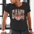 Leopard Checkered Game Day Baseball Coquette Bow Women Girls Men's V-Neck T-Shirt Leopard Checkered Game Day Baseball Coquette Bow Women Girls Men's V-Neck T-Shirt