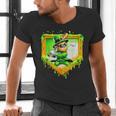 Leprechaun Baseball St Patricks Day Ice Cream Drip Men Boys Men's V-Neck T-Shirt Leprechaun Baseball St Patricks Day Ice Cream Drip Men Boys Men's V-Neck T-Shirt
