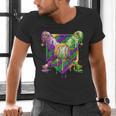 Mardi Gras Ice Cream Drip Baseball Sports For Men Women Kids Men's V-Neck T-Shirt Mardi Gras Ice Cream Drip Baseball Sports For Men Women Kids Men's V-Neck T-Shirt