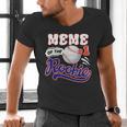 Meme Rookie Of Year 1st Birthday Baseball Theme Matching Men's V-Neck T-Shirt Meme Rookie Of Year 1st Birthday Baseball Theme Matching Men's V-Neck T-Shirt