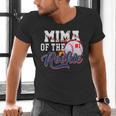 Mima Rookie Of Year 1st Birthday Baseball Theme Matching Men's V-Neck T-Shirt