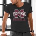 Mississippi State Baseball Bulldogs NCAA MS16 Men's V-Neck T-Shirt Mississippi State Baseball Bulldogs NCAA MS16 Men's V-Neck T-Shirt