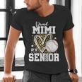 Proud Mimi Of A 2026 Senior Baseball Graduation Leopard Men's V-Neck T-Shirt