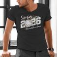 Proud Senior Grandma Class Of 2026 Baseball Graduate Leopard Men's V-Neck T-Shirt Proud Senior Grandma Class Of 2026 Baseball Graduate Leopard Men's V-Neck T-Shirt