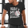 My Senior Baseball Senior Mom 2026 Baseball Senior Mama Men's V-Neck T-Shirt My Senior Baseball Senior Mom 2026 Baseball Senior Mama Men's V-Neck T-Shirt