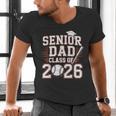 Senior Dad Class Of 2026 Graduate Baseball 2026 Graduation Men's V-Neck T-Shirt Senior Dad Class Of 2026 Graduate Baseball 2026 Graduation Men's V-Neck T-Shirt